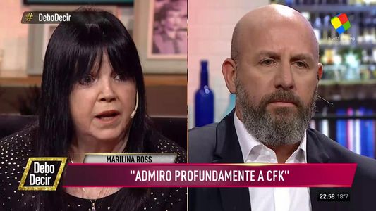 Marilina Ross dijo que admira a Cristina, se cruzó con Waldo Wolff y fue irónica con Mauricio Macri