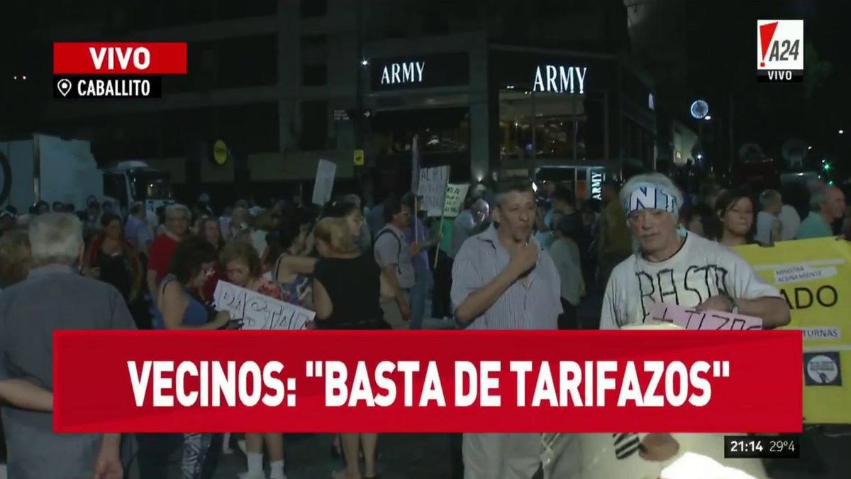 Nuevo ruidazo en la Ciudad y el Conurbano contra la suba de tarifas