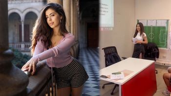 La profesora de Julián Álvarez enloqueció a los jugadores de Independiente
