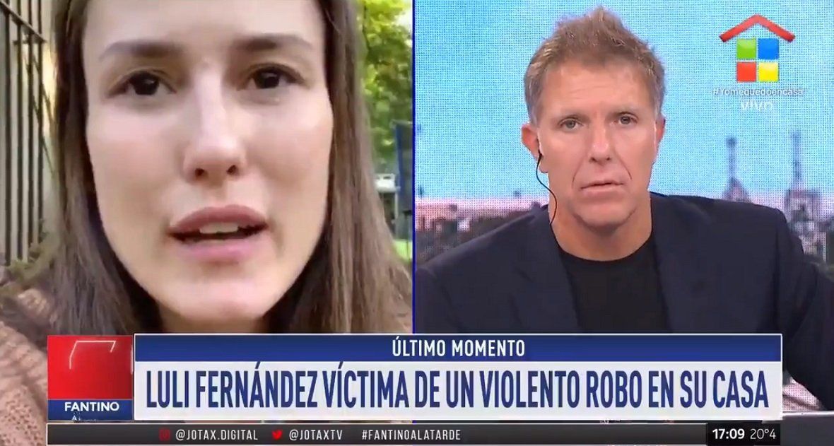 Luli Fernández dio más detalles de la entradera: No estaban drogados y uno sí más nervioso que el otro