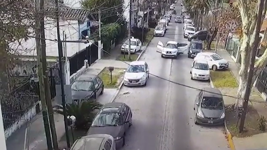 Robaron una camioneta con la dueña adentro, huyeron a toda velocidad y terminaron chocando