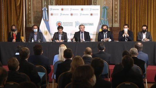 Alberto y Kicillof ya hablan de la post pandemia y anticipan la discusión por la coparticipación