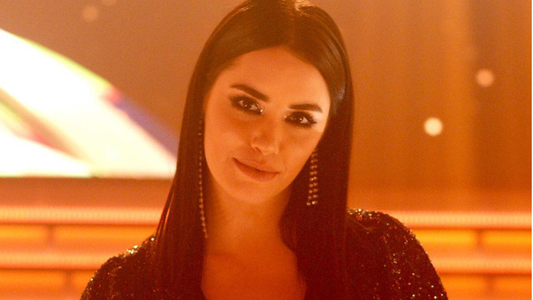 Lali Espósito y el beso de cumple con Santiago Mocorrea