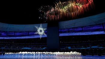 Juegos Olímpicos de Invierno: con Alberto Fernández como espectador se inauguró Beijing 2022