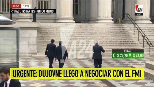 Dujovne ya llegó al Departamento del Tesoro para comenzar a negociar con el FMI