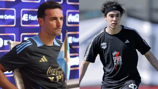 La TAJANTE opinión de Scaloni sobre el debut de Spreen en Deportivo Riestra: Creo que...