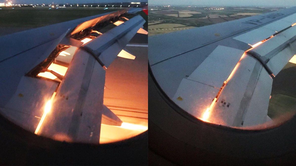 Pudo ser una tragedia: el avión que trasladaba al plantel de Arabia Saudita se prendió fuego en el aire