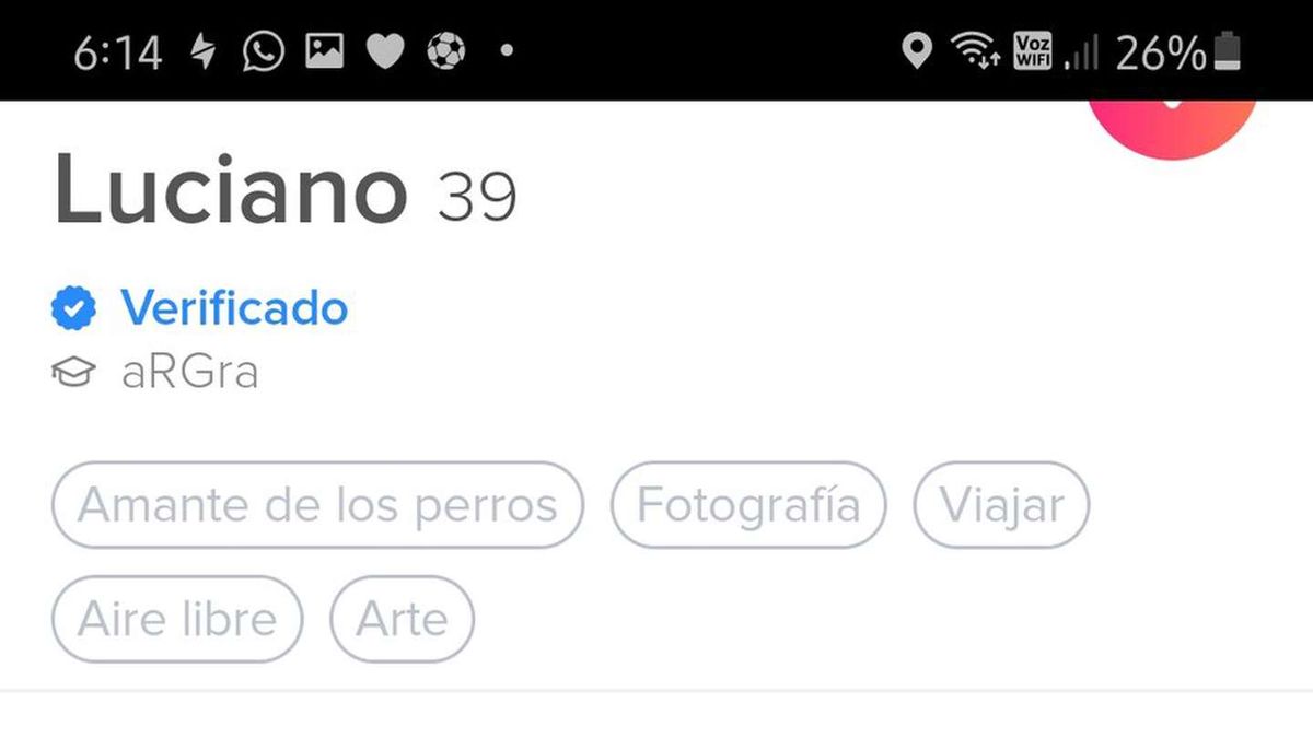 Los requisitos de Luciano: un joven hizo una lista en Tinder de las cosas  que no acepta de las mujeres y se hizo viral