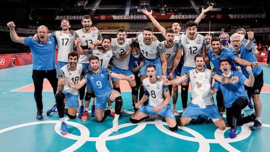 Juegos Olímpicos: Argentina le ganó a Brasil en el tie break y se colgó la medalla de bronce en voleibol