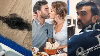 Fabián Cubero se volvió a entregar a las manos de Mica Viciconte para cambiar su look