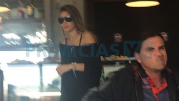Pampita, sola, en el aeropuerto de Punta del Este tras la crisis con Pico Mónaco
