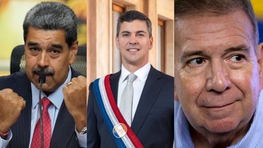 El gobierno de Venezuela rompió relaciones con Paraguay tras el apoyo de Santiago Peña a González Urrutia