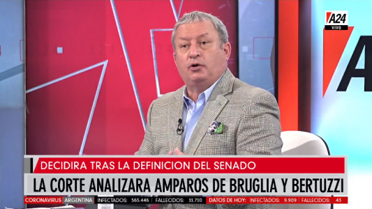 Tras la definición en el Senado, la Corte Suprema analizará los amparos de Bruglia y Bertuzzi