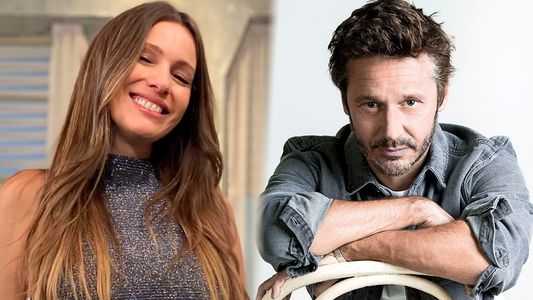 Pampita acompañó a Benjamín Vicuña al aeropuerto y un detalle llamó la atención
