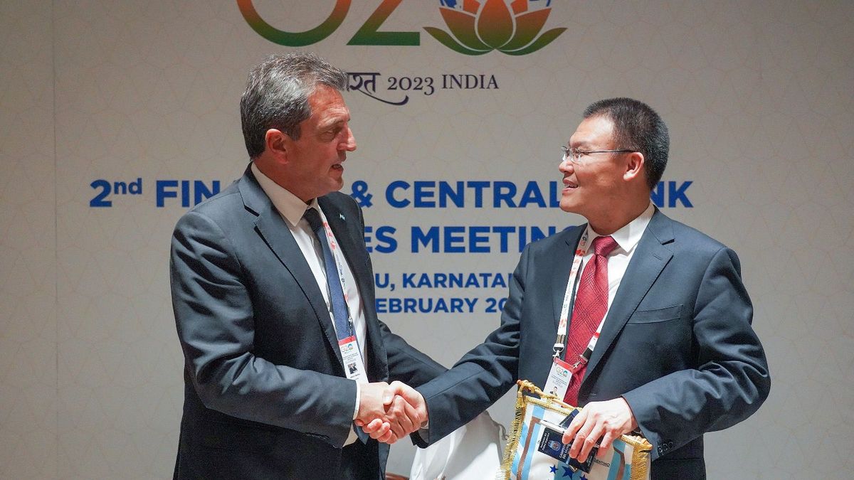 Sergio Massa, en la cumbre del G20 (Foto: prensa Sergio Massa).