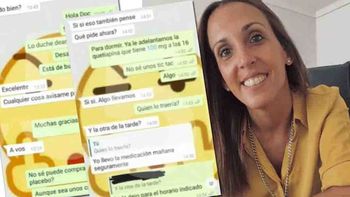 La muerte de Maradona: Se filtraron chats entre la psiquiatra Cosachov y la enfermera Dahiana Madrid