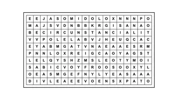 Encontrá la frase escondida: un reto de sopa de letras con una cita célebre