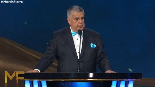 Premios Martín Fierro 2022: Encendido discurso de Luis Ventura