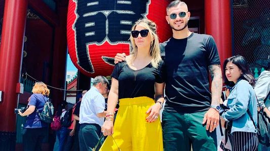 Las excéntricas fotos de las vacaciones de Wanda Nara y Mauro Icardi por Japón
