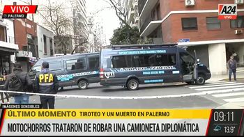 Persecución, tiroteo y muerte en Palermo tras el intento de robo a un diplomático turco (Foto: captura de video) Persecución, tiroteo y muerte en Palermo tras el intento de robo a un diplomático turco (Foto: captura de video)