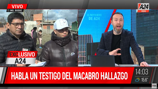 El impactante relato del chico que encontró restos del empresario descuartizado: Vi la forma de una espalda