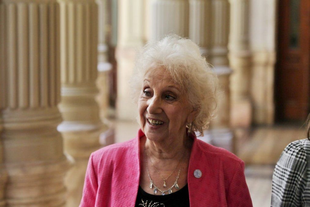 Para Estela de Carlotto, los presos por delitos a las personas y crímenes de lesa humanidad no deben recibir ningún beneficio