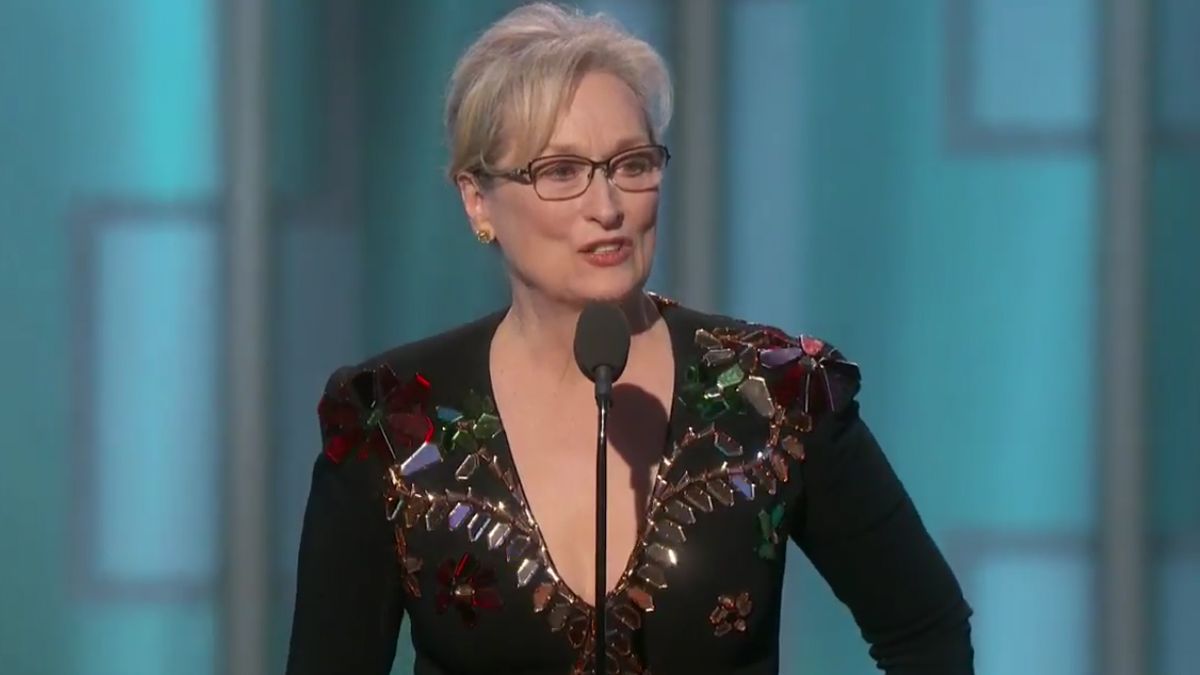 Duro Discurso De Meryl Streep Contra Donald Trump En Golden Globes