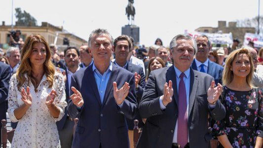 No caer en la tentación de querer destruir al otro: el mensaje de la iglesia que escucharon Macri y Alberto en Luján
