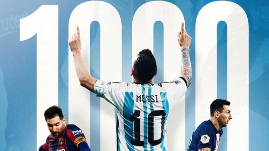 El posteo de Lionel Messi por sus mil partidos: Siempre con la misma ilusión