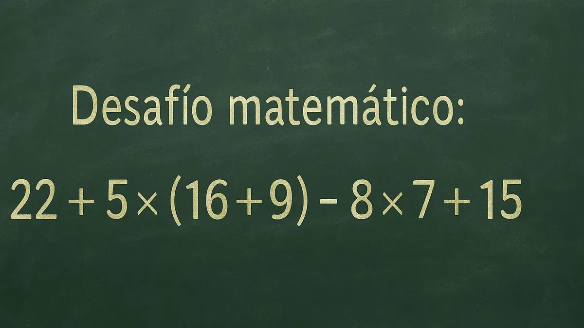 La regla esencial para resolver este desafío matemático es conocido como PEMDAS (por sus siglas en inglés) o jerarquía de operaciones.