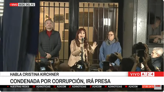 CFK tras conocer el fallo de la Corte: El partido judicial le agrega el cepo al voto popular