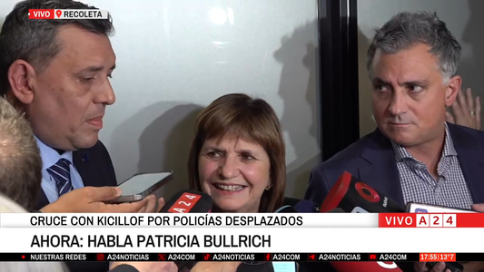 Bullrich develó el motivo detrás de las 24 bajas en la Bonaerense: Los echaron por compartir un...