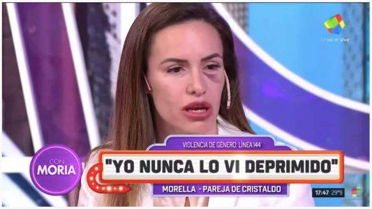 La mujer de Jonatan Cristaldo: Es maltrato de todo tipo, no quiero que se acerque a mi casa