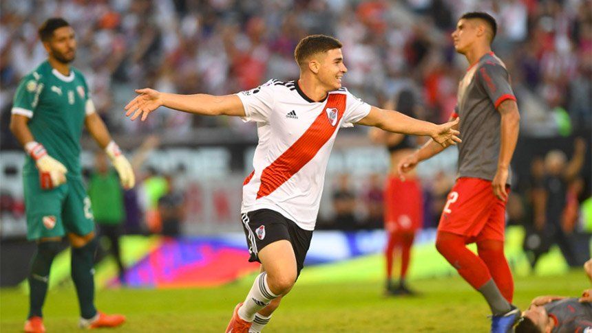 River le ganó 3-0 a Independiente con autoridad y está muy cerca de la Copa Libertadores 2020