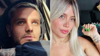 mauro icardi expuso el peor video de wanda nara junto a su hija mayor