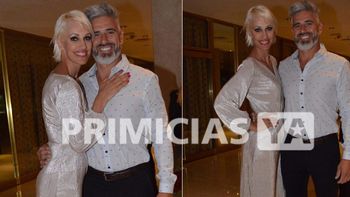 Muy enamorada, Ingrid Grudke disfrutó del Mar del Pata Moda Show con su novio
