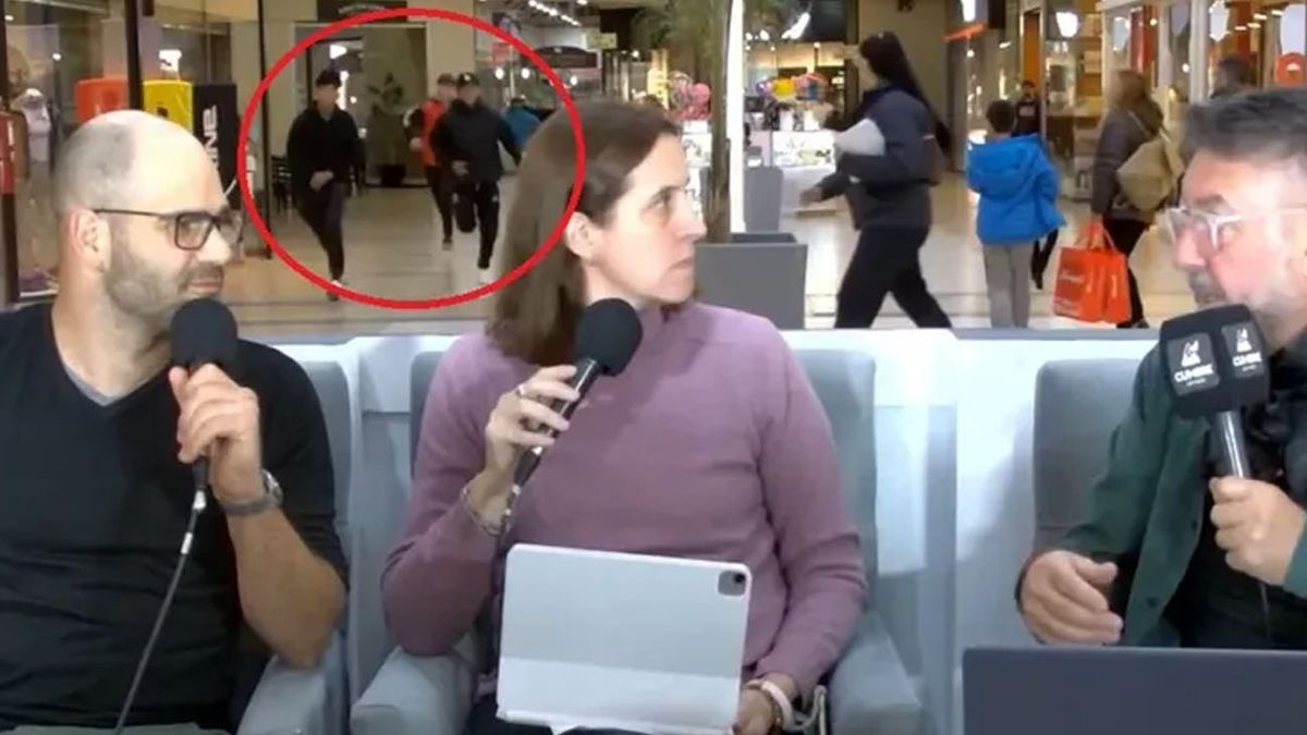 Impactante robo en vivo: mientras estaban al aire