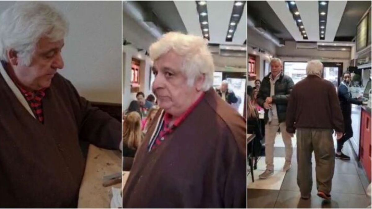 Alberto Samid fue escrachado cuando almorzaba en un restaurante de Ramos Mejía.