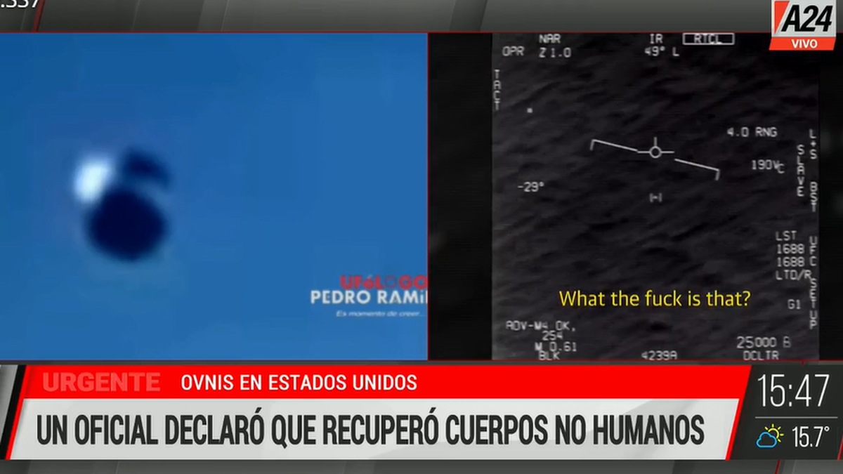 Un informe de EEUU confirma la existencia de vida extraterrestre.