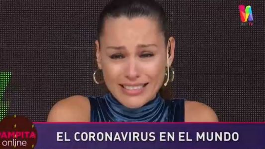 Pampita se quebró al aire al hablar del Coronavirus: Todavía estamos a tiempo, no salgan en serio de sus casas