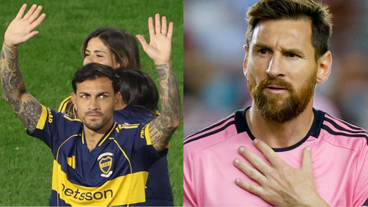 La inesperada reacción de Lionel Messi tras la presentación de Leandro Paredes en Boca