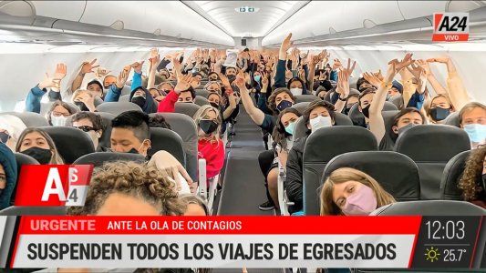Se suspenden los viajes de egresados por el aumento de casos de Covid-19