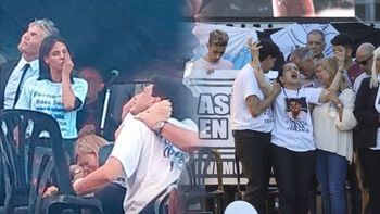 Barby Franco en la marcha por Fernando Báez Sosa: Tengo el corazón en mil pedazos