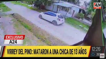 Mataron a una adolescente de 13 años en un intento de robo en Virrey del Pino (Foto: captura A24). Mataron a una adolescente de 13 años en un intento de robo en Virrey del Pino (Foto: captura A24).