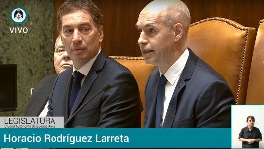Larreta asume su segundo mandato en la Ciudad: Si a Alberto le va bien, nos va bien a todos los argentinos