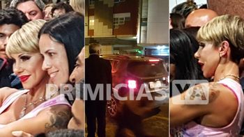 El día después: mientras Farro se sacaba fotos con el público, Sol salía escondida del teatro