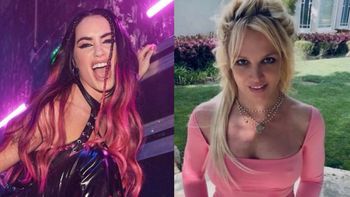 lali esposito mostro el audio que le mando britney spears por su homenaje en el tema obsesion