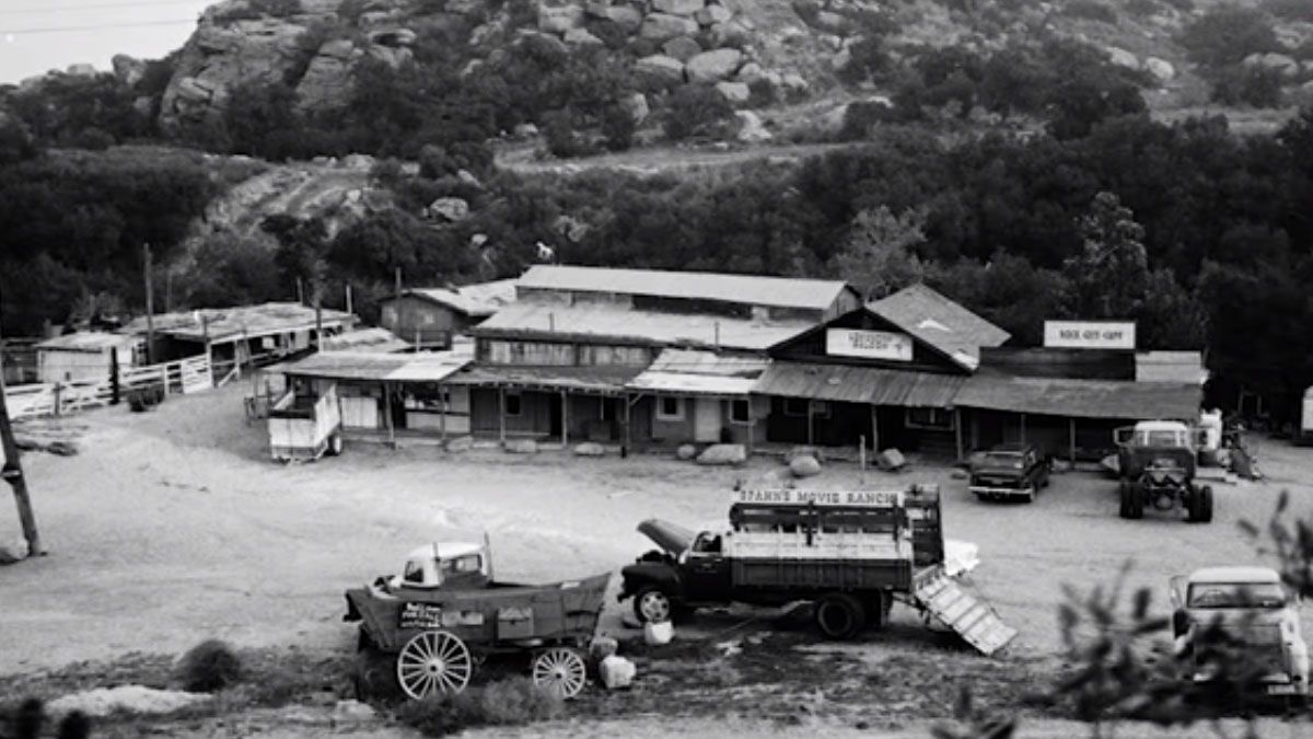 El rancho Spahn, en las afueras de los Ángeles, allí construyó su 