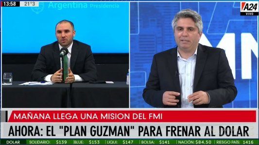 El plan Guzmán para contener al dólar: la negociación con el FMI y el recorte del gasto fiscal