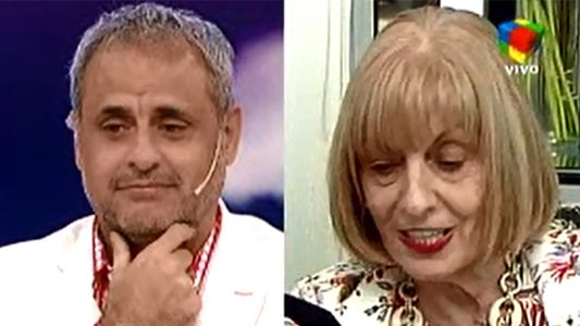 Rial, emocionado al aire con la mamá de Ibáñez